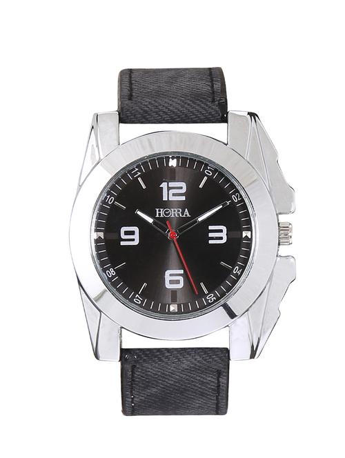 horra analog black dial men's watch -hr816mlbk008 - 12914784 - Very Small Image - 1