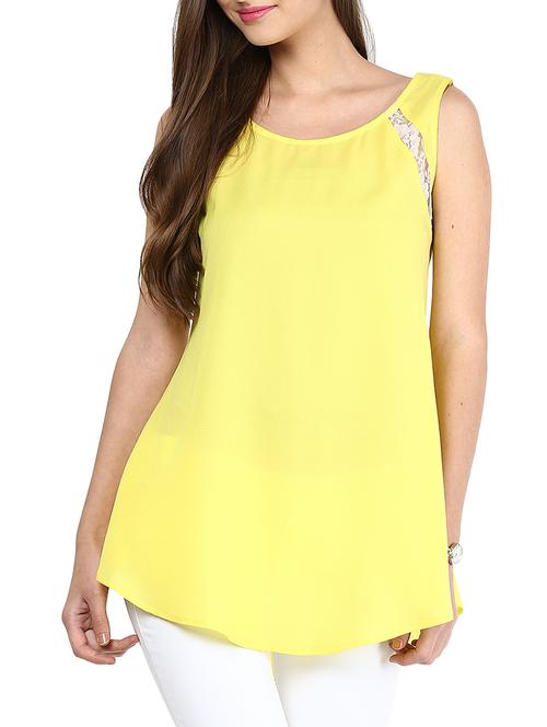 yellow high low top - 12917500 - Very Small Image - 1
