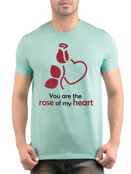 blue polyester printed t-shirt - 12917957 - Very Small Image - 1