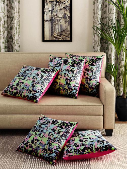 alina décor printed cushion cover - 12922794 - Very Small Image - 1