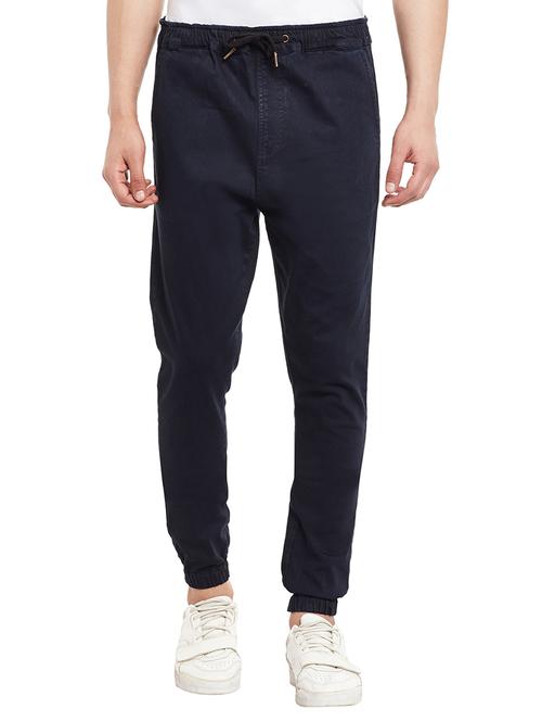 dark blue denim joggers - 12924897 - Very Small Image - 1