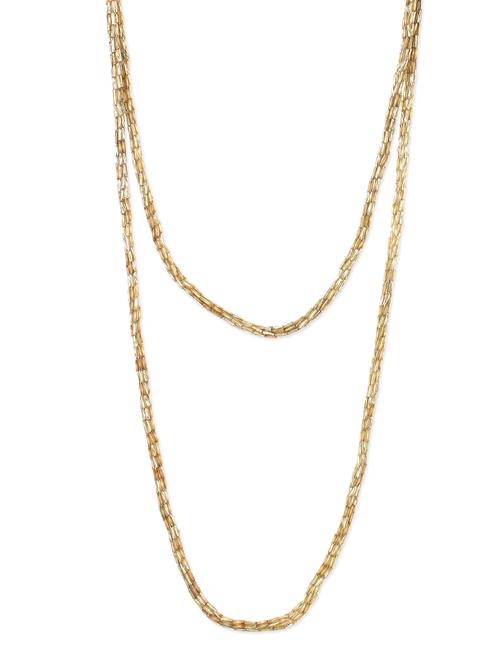 gold crystal chain necklace - 12927691 - Very Small Image - 1