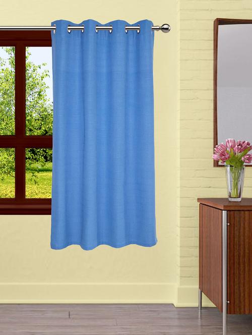 lushomes fabiana light blue curtains with coordinating tie back for window (single pc) - 12929524 - Very Small Image - 1