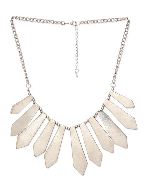 silver chocker statement necklace - 1293215 - Very Small Image - 1