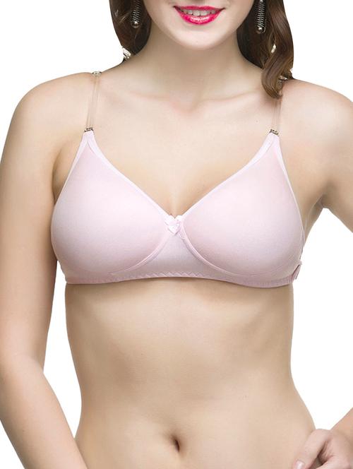 pink full coverage push up bra - 12932166 - Very Small Image - 1
