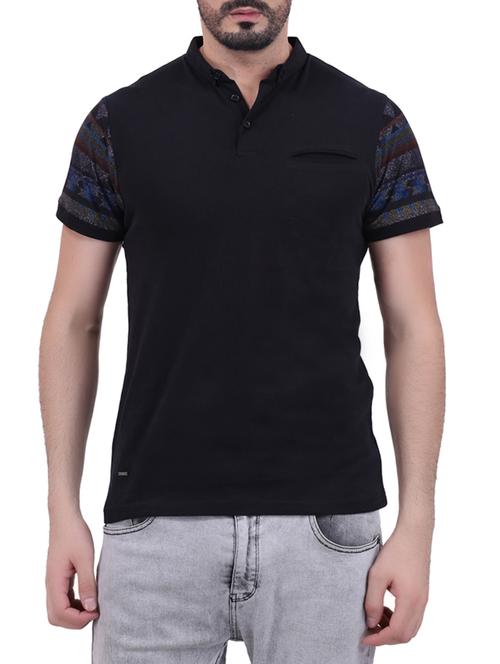 black cotton tshirt - 12934363 - Very Small Image - 1