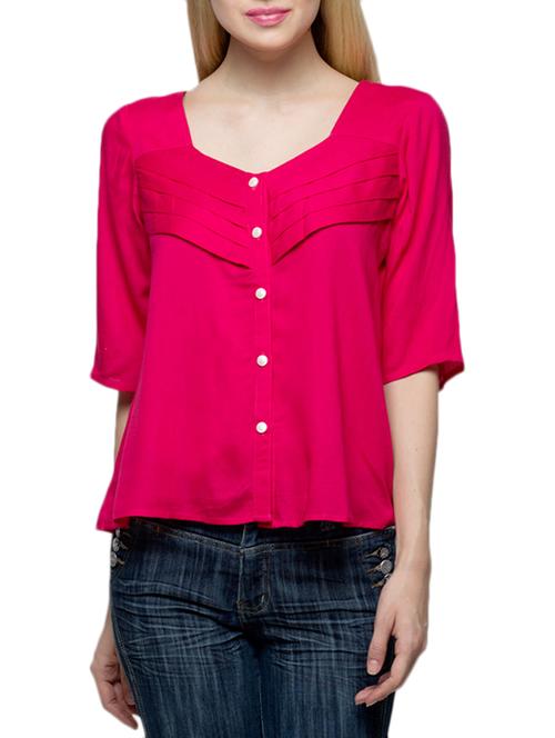 pink cotton shirt - 12937257 - Very Small Image - 1