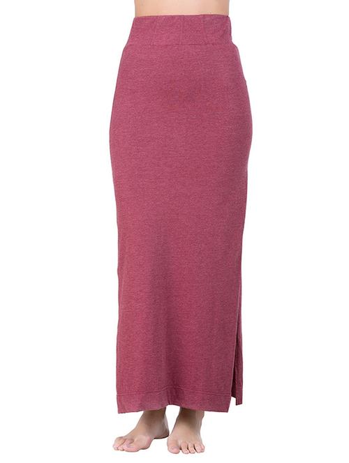 pink cotton maxi skirt - 12938102 - Very Small Image - 1