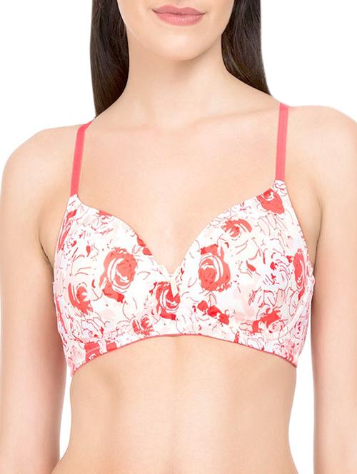 multi colored nylon tshirt bra - 12938125 - Very Small Image - 1