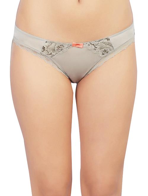 grey nylon bikini panty - 12938162 - Very Small Image - 1