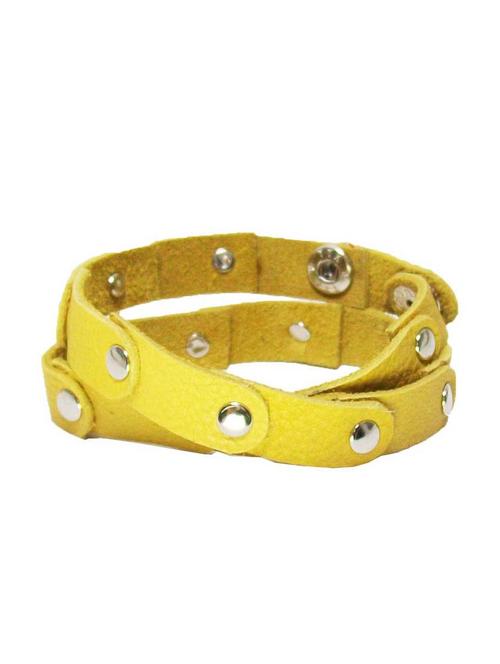 yellow nonmetal bracelet - 12938871 - Very Small Image - 1