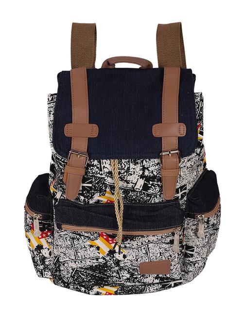 multi colored canvas backpack - 12941617 - Very Small Image - 1