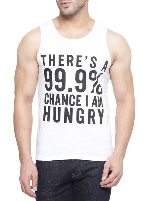 white cotton blend vest - 12946293 - Very Small Image - 1