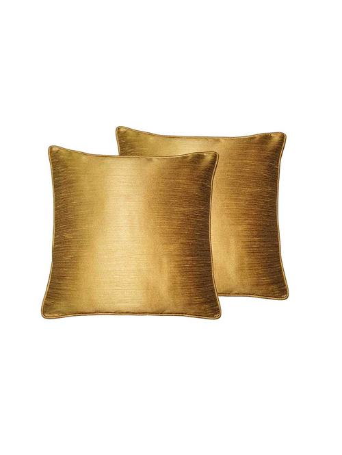 lushomes strong ground twinkle star cushion covers with cord piping (size 16" x 16") pack of 2 - 12947212 - Very Small Image - 1