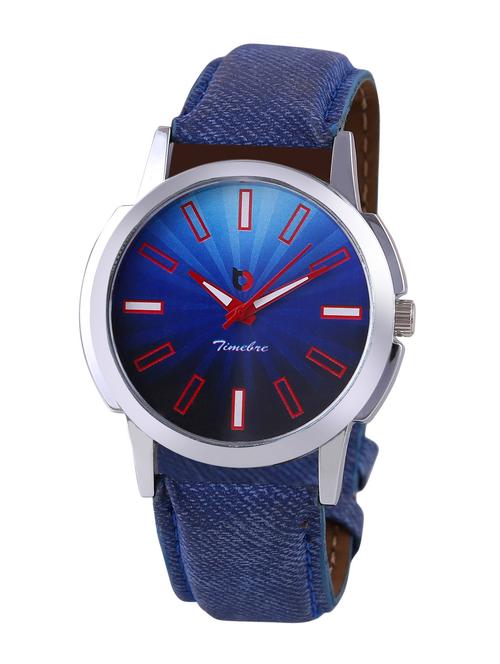 timebre men funky demin casual analog watch - 12951451 - Very Small Image - 1