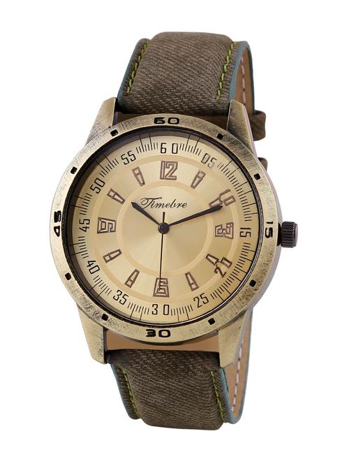 timebre men brass metal hunk casual analog watch - 12951458 - Very Small Image - 1