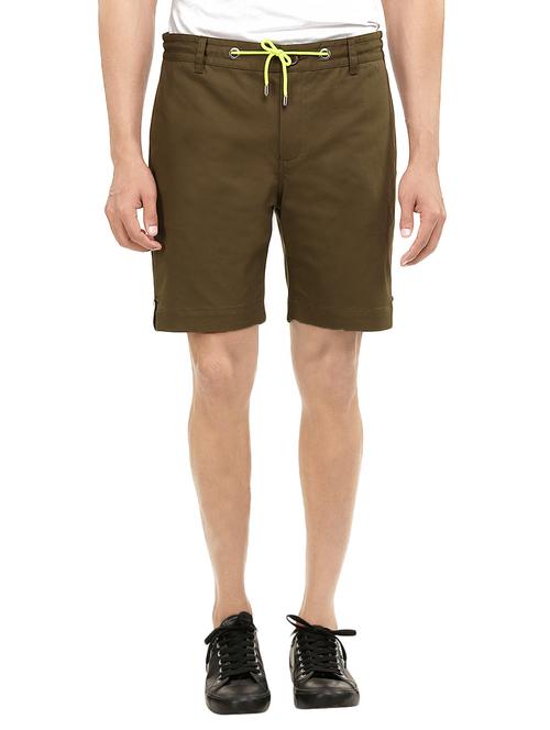brown cotton short - 12951844 - Very Small Image - 1