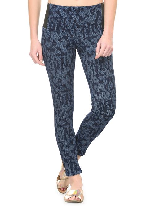 blue cotton jeggings - 12954097 - Very Small Image - 1