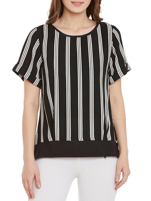 onyx black striped top - 12958033 - Very Small Image - 1