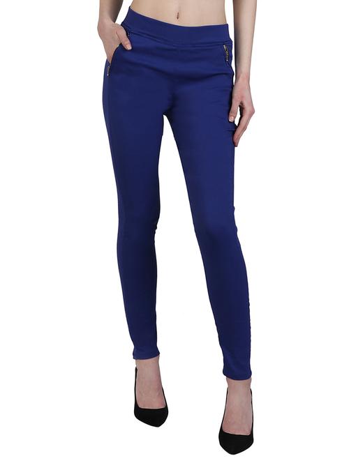 dark blue cotton jeggings - 12958461 - Very Small Image - 1