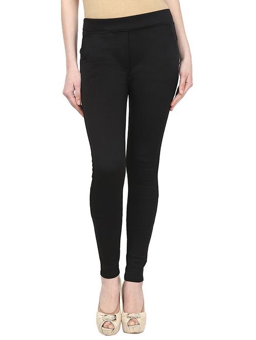 black cotton jeggings - 12958517 - Very Small Image - 1