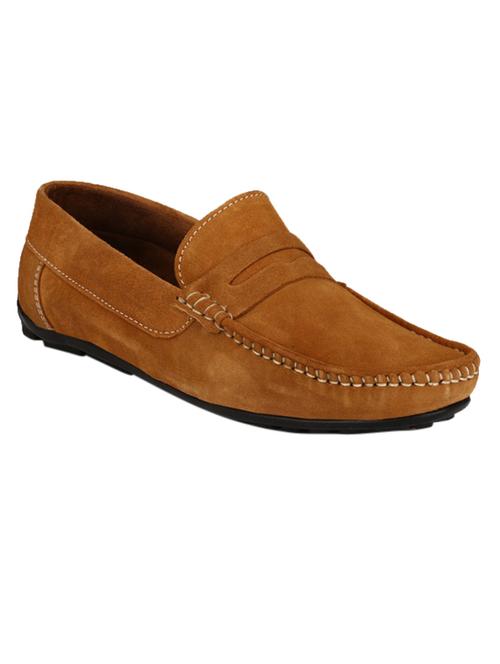 brown leather slip on loafer - 12959392 - Very Small Image - 1
