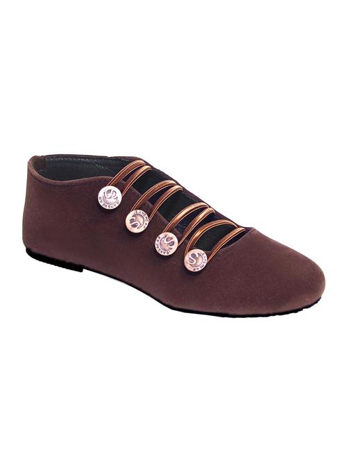 brown ethnic sandal - 12960333 - Very Small Image - 1