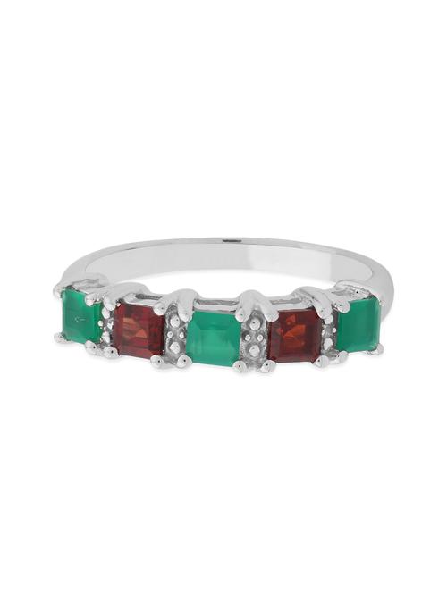 red silver ring - 12965840 - Very Small Image - 1