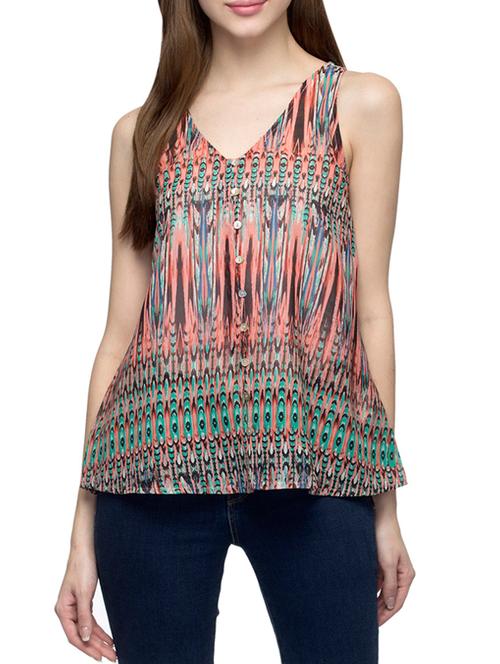 multicolored printed regular top - 12970568 - Very Small Image - 1