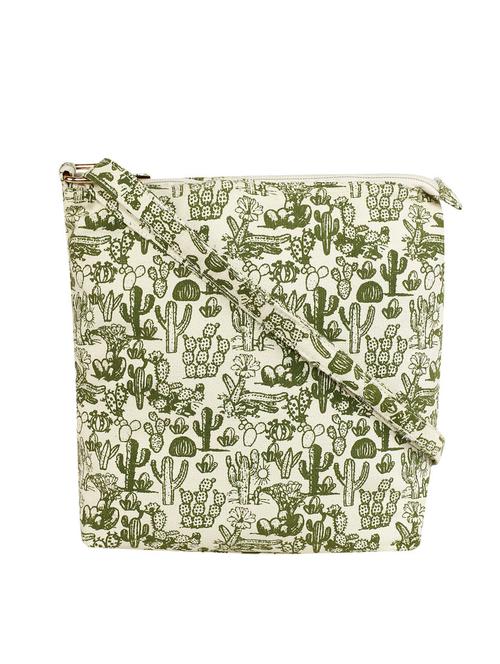 green canvas sling bag - 12970800 - Very Small Image - 1