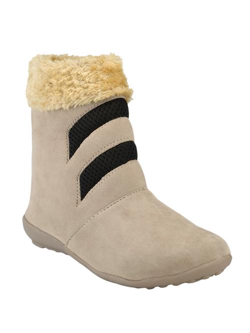 beige ankle length boot - 12971047 - Very Small Image - 1