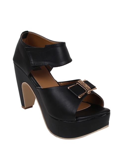 black ankle strap sandal - 12972988 - Very Small Image - 1
