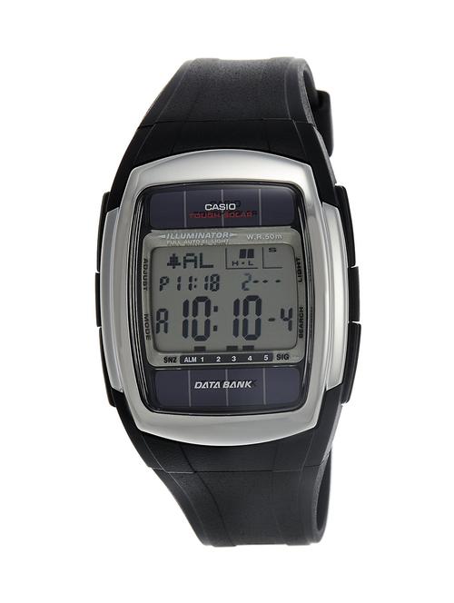 casio youth stopwatch digital grey dial unisex watch - db-e30-1avdf (db28) - 12974026 - Very Small Image - 1