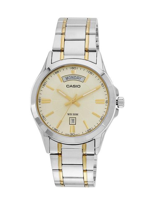 casio enticer analog multi-color dial men's watch - mtp-1381g-9avdf (a843) - 12974085 - Very Small Image - 1