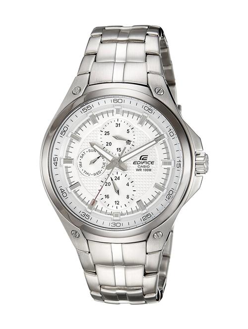 casio edifice silver dial men's watch - ef-326d-7avdf (ed337) - 12974099 - Very Small Image - 1