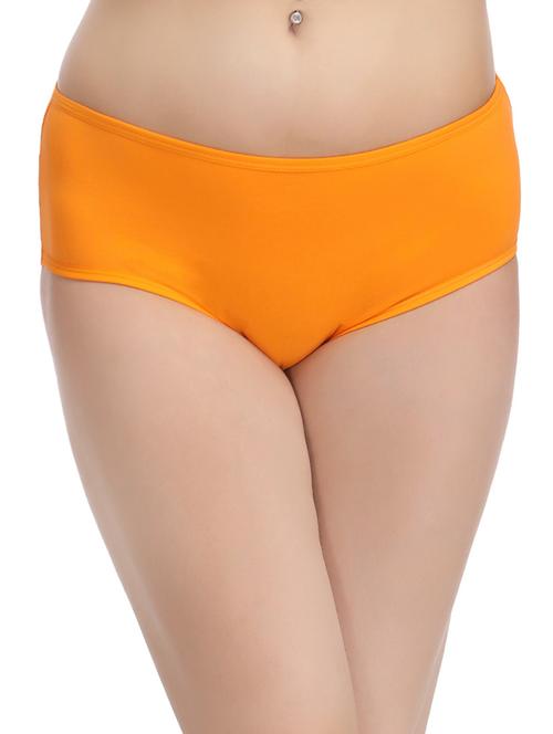 orange cotton hipster panty - 12975117 - Very Small Image - 1