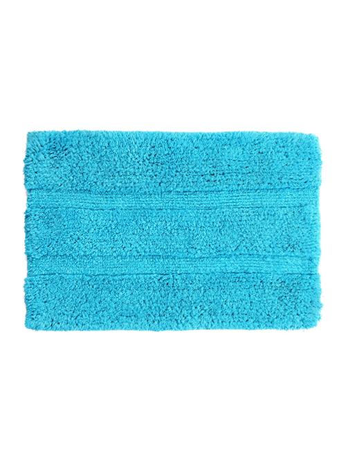 furhome cotton blue door mat - 12980352 - Very Small Image - 1
