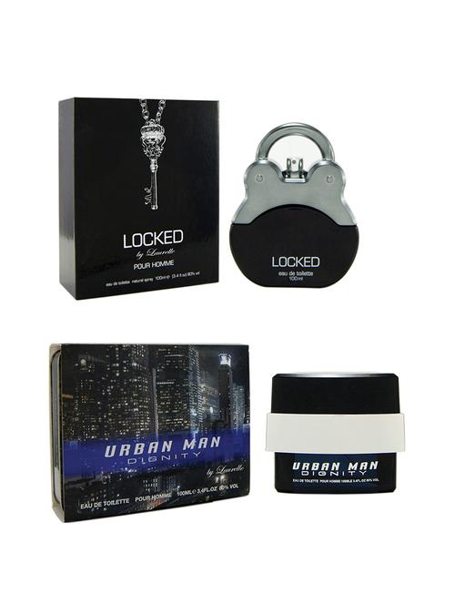 locked & urban man 100 ml eau de toilette for men by laurelle - 12980579 - Very Small Image - 1