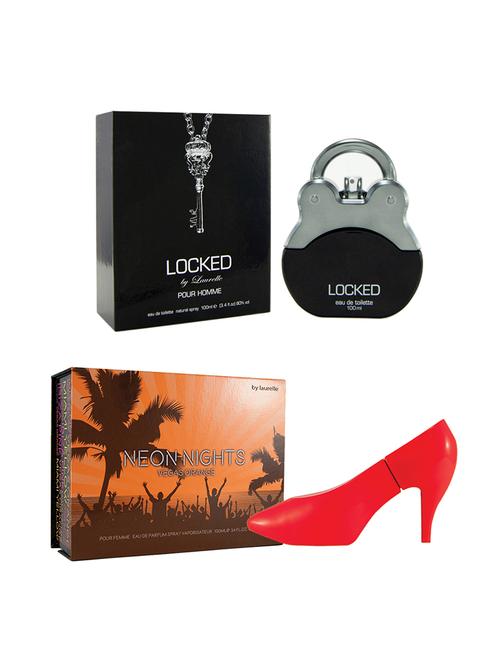 locked & sexxy-shoo neon nights vegas orange 100 ml eau de perfume laurelle - 12980580 - Very Small Image - 1
