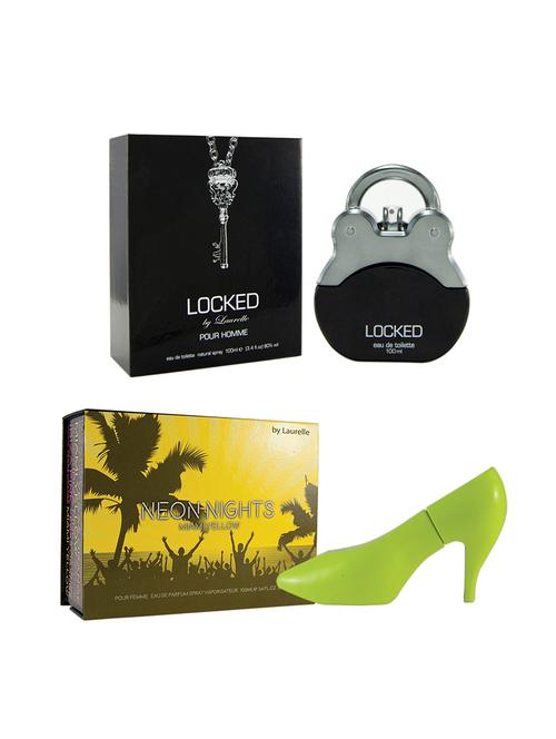 locked & sexxy-shoo neon nights miami yellow 100 ml eau de perfume laurelle - 12980581 - Very Small Image - 1