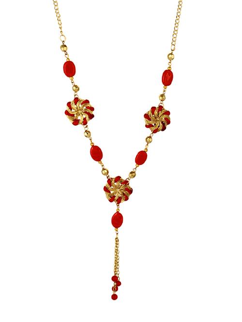 multi colored metal necklace - 12985205 - Very Small Image - 1
