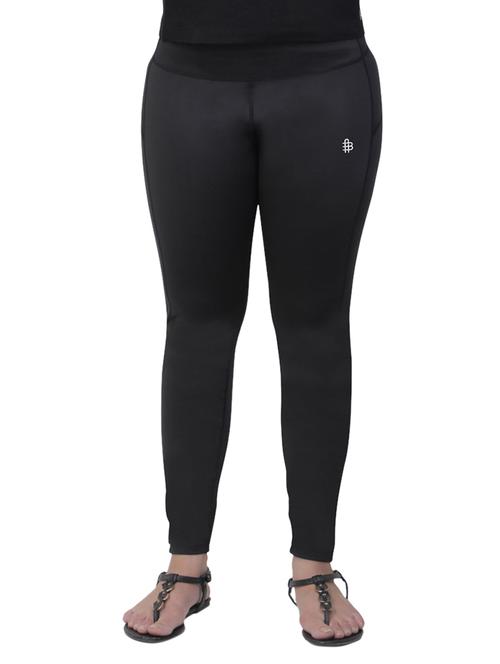 black polyester track pants - 12988631 - Very Small Image - 1