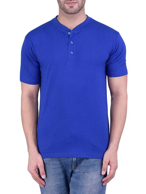 blue cotton tshirt - 12989289 - Very Small Image - 1