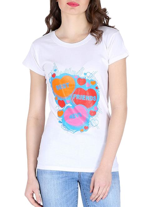 white cotton regular tee - 12992151 - Very Small Image - 1