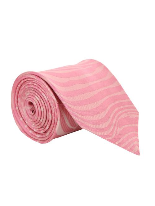 pink silk tie - 12992222 - Very Small Image - 1