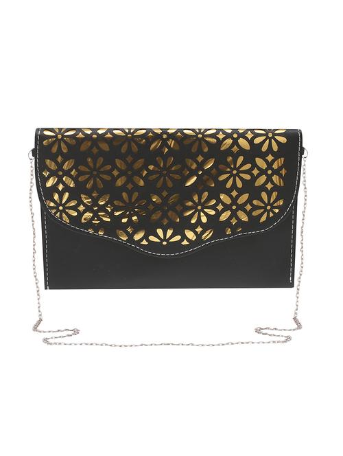 black leatherette sling bag - 12993421 - Very Small Image - 1