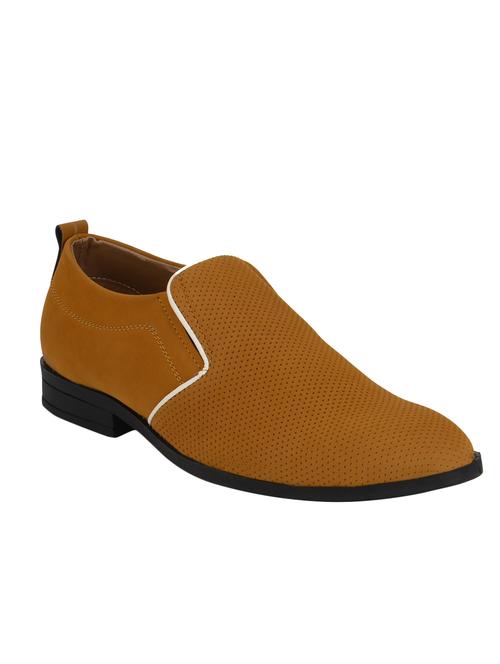 tan leatherette slip on - 12995092 - Very Small Image - 1