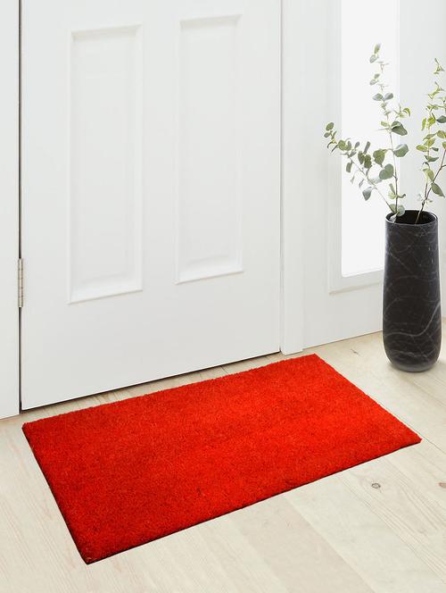 saral home premium quality heavy duty coir mat -45x90 cm - 12996810 - Very Small Image - 1