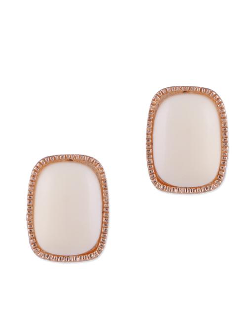 chic white oversized stud - 1300025 - Very Small Image - 1