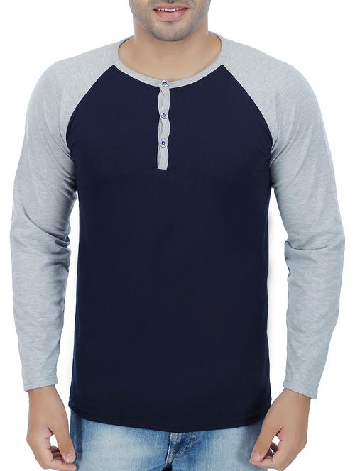 blue cotton tshirt - 13000273 - Very Small Image - 1